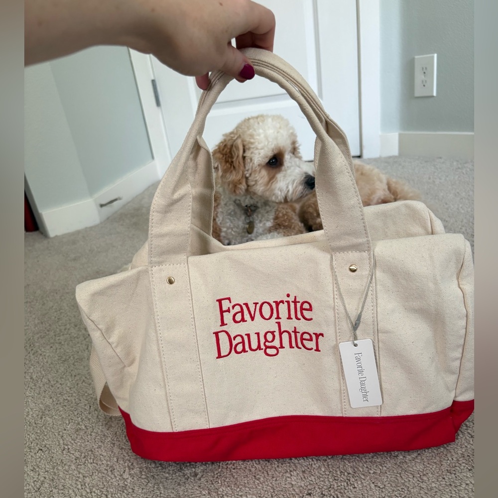 NWT Favorite Daughter Canvas Duffle Bag